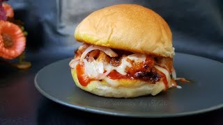 ৫০ টাকার বার্গার রেসিপি  চিকেন বার্গার  Chicken Burger Recipe  Burger Recipe Bangla [upl. by Airbmak]