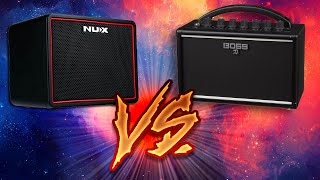 Boss Katana Mini VS NUX Mighty Lite BT [upl. by Cedar]