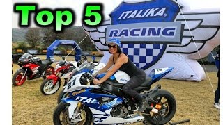 Top 5 motos de carreras de Italika [upl. by Queri]