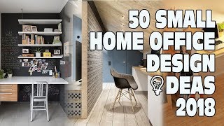 50 Small Home Office Design Ideas 2018 [upl. by Laval248]