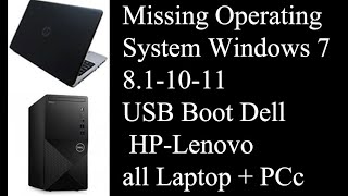 How to Fix Missing Operating System Windows 710 I System Not Booting I Computer Cant Find OS [upl. by Annaig]