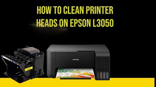 How to clean printer heads on Epson l3050 [upl. by Ruthanne483]