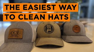 Cleaning Hats the EASY WAY Richardson 112 Hat Cleaning Tutorial [upl. by Vevina]