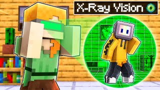 Using XRAY VISION To Find LOGGY  Minecraft [upl. by Thill796]