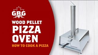 Cooking pizza outdoors with a GBG Wood Pellet Pizza Oven [upl. by Ethan]