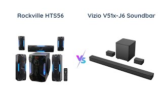 Rockville HTS56 vs Vizio V51xJ6 Home Theater System Comparison [upl. by Hernando]