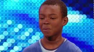 Malaki Paul quot9 Year oldquot quotListenquot Uncut HD quotBritains got talentquot BGT 2012 quotauditions 310412quot [upl. by Lionello580]