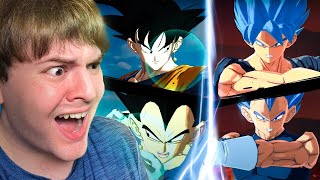 Dragon Ball Legends FUSING SUPER VEGITO AND GOGETA BLUE REVEAL LIVE REACTION NO WAYYYYY [upl. by Jerusalem]