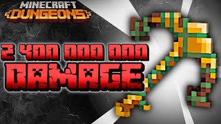 ONE HIT  2 400 000 000 Damage Minecraft Dungeons [upl. by Preiser]