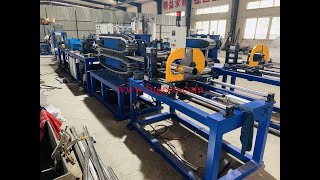 tube mill DN50300MM thickness 0415mmpipe forming machine tube end forming machine [upl. by Beshore551]