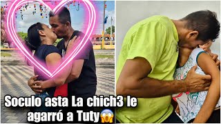 Mariela se soco a él hermano de Soculola Tuty y Soculo les dio envidia y se besan apasionadamente😱 [upl. by Draned833]