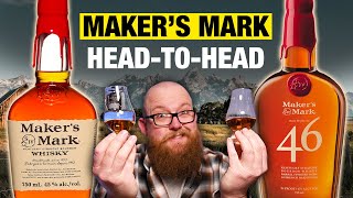 Makers Mark vs Makers Mark 46 Which Bourbon is WORTH IT [upl. by Salzhauer687]