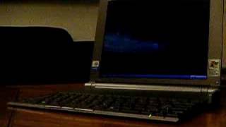 Sony Vaio X505 booting with Samsung 32GB SSD [upl. by Arraet766]