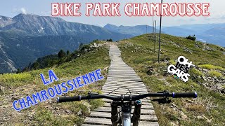 chamrousse bike park  jump sur la piste bleu chamroussiene [upl. by Briney48]