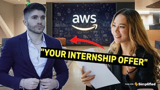 How To Get an Internship at AWS as a Solutions Architect [upl. by Murage]