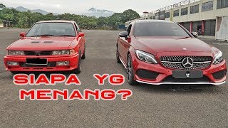 Mercedes AMG C43 vs Project Rahasia [upl. by Ahsetal]