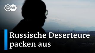 Russische Deserteure Fahnenflucht im Zeichen des Friedens  DW Nachrichten [upl. by Danila230]