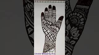 Easy stylish front hand mehndi design  new mehndi design  Artistic Mehendi [upl. by Stevens]