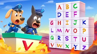 ABC Surprise Box  Learn Alphabet A to Z  Educational Cartoon  Sheriff Labrador  BabyBus [upl. by Howenstein]