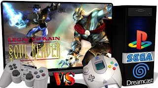 Playstation vs Dreamcast  Legacy of Kain Soul Reaver ePSXe REDREAM DEmul Comparison video 1 [upl. by Adnauq]