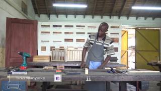 Carpentry Lesson 13 Types of joints making a widening joint [upl. by Nairod479]