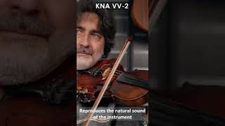 KNA Pickups VV2 portable pickup with volume control for violin or viola Shorts [upl. by Odiug]