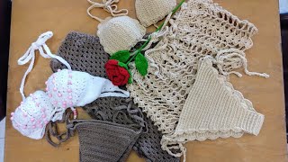 Crochet bikinis [upl. by Ennael]