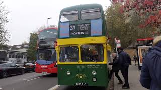 Archway Running Day Royal Daimler Fleetline CUV 51C On Route 271 [upl. by Kylstra]