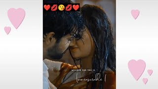 ROMANTIC KISS 💋CUTE COUPLE 💕👩‍❤️‍👨KISS STATUS👩‍❤️‍💋‍👨WHATSAPP STATUS💝😍LIP LOCK KISS😘💖COUPLE GOAL 👫 [upl. by Neelahs359]