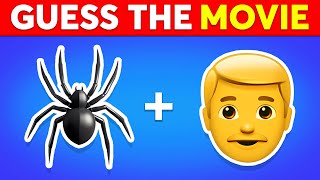 Guess the MOVIE by Emoji 🎬🍿 Movie Quiz [upl. by Yssor]