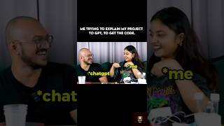 Chatgpt bhi confuse h ab toh 🥹 coding programming javascript vscode csshtml pythonmemes [upl. by Tzong194]