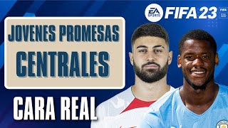 JOVENES PROMESAS CON ROSTRO REAL  DEFENSAS CENTRALES DFC  FIFA 23  MODO CARRERA [upl. by Anawak]