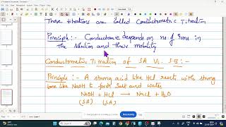 Conductometric Titration and Potentiometric titration Revision R23  Regulation Applied Chemistry [upl. by Dlorah753]