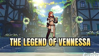 THE LEGEND OF VENNESSA FULL STORY GENSHIN IMPACT [upl. by Aidul]