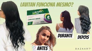 MINHA EXPERIÊNCIA COM LAVITAN HAIR [upl. by Irt]