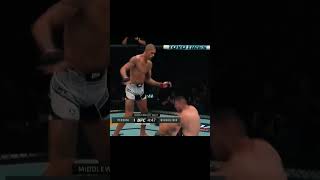 Alex pereira SHOCKING Knee KO vs Michailidis in slowmo [upl. by Akla]