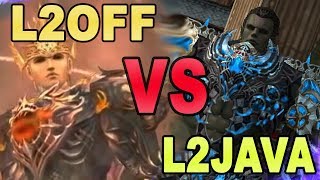 Lineage 2 JAVA VS Lineage 2 OFF ¿CUAL ES MEJOR [upl. by Julee870]