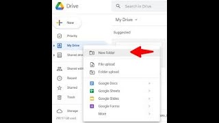 Google Drive Create Folders [upl. by Einittirb]