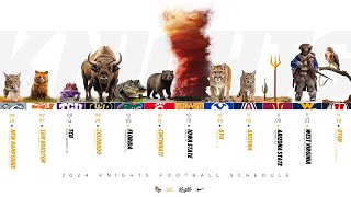 UCF Football  2024 Schedule [upl. by Parris]