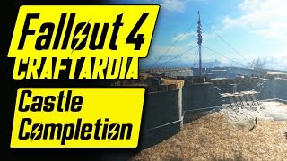 Fallout 4 Castle Completion  Base Building Timelapse  Fallout 4 Settlement Building CRAFTARDIA [upl. by Ark]