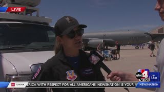 ABC4 interview with captain of F35 demo team ahead of Hill AFB air show [upl. by Debor]