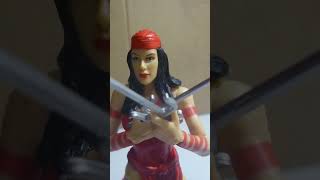 Three Elektras stopmotion elektra bloodrayne marvellegends deadpool3 customactionfigure [upl. by Arbed133]