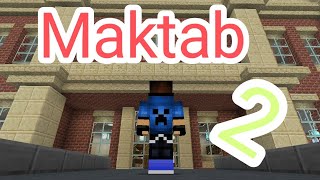 Maktab 2 🏫🏫 ajoyib videolarRed minecraft [upl. by Asiul677]