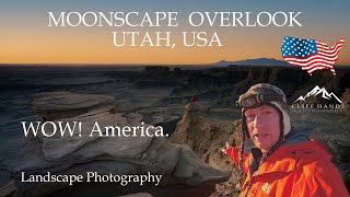 Moonscape overlook Utah USA [upl. by Loree]