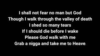 2PAC so many tears lyrics [upl. by Finah752]