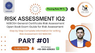 NEBOSH IG2 Risk Assessment Complete Guide Part 0102 [upl. by Airres]