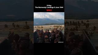 The Normandy Landings DDay  No Music Pure Sound shorts ww2 [upl. by Kazmirci]