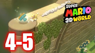 Super Mario 3D World  45 Spike’s Lost City  All Stars amp Stamp 100 Gameplay Walkthrough [upl. by Finlay]