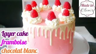 LAYER CAKE CHOCOLAT BLANC FRAMBOISE [upl. by Assisi]