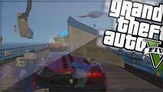 DODGING BINS GTA 5 Funny Moments [upl. by Secnarfyram736]